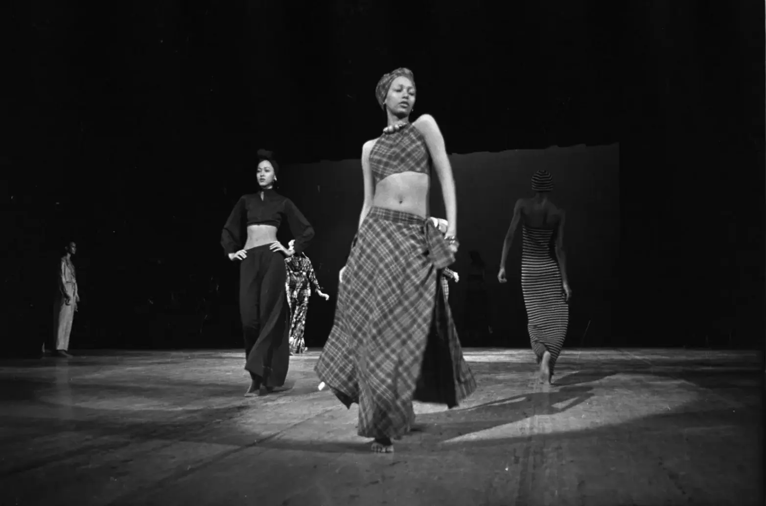 The highlight was 10 African American models breaking racial barriers on the runway