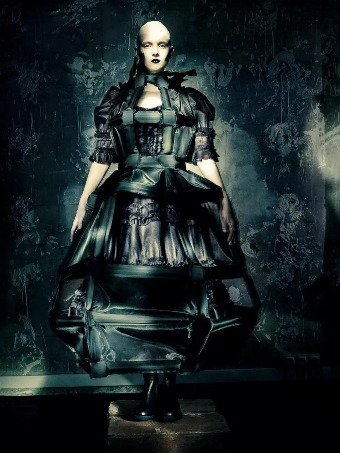 Maja Salamon in Rei Kawakubo for Comme des Garçons for Vogue Japan February 2014 Maja Salamon in Rei Kawakubo for Comme des Garçons for Vogue Japan February 2014