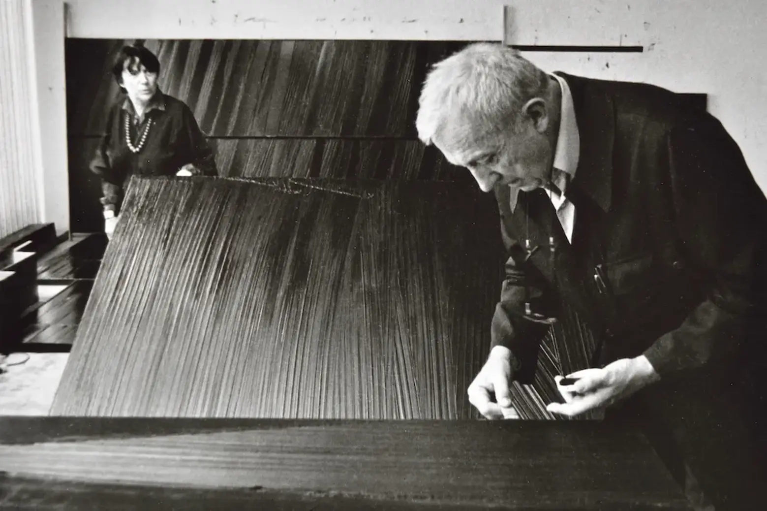 Peinture 20 novembre 1956: Pierre Soulages Finds Light in Black