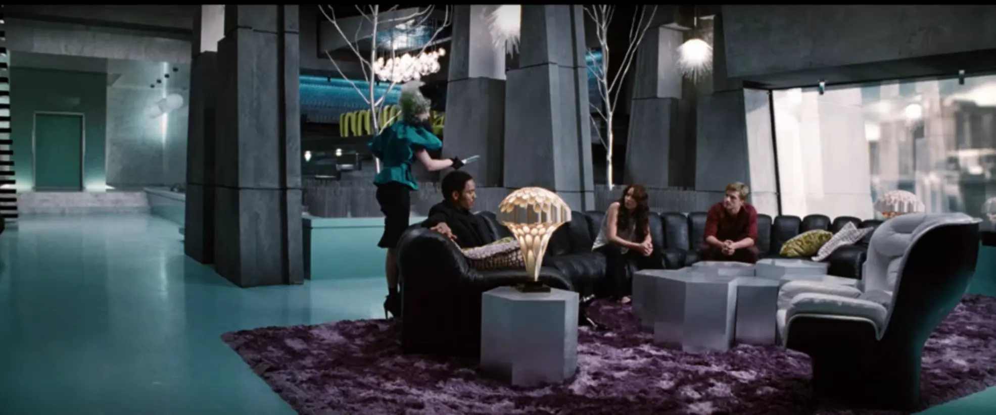 Elda chair in "The Hunger Games" Elda chair in "The Hunger Games"