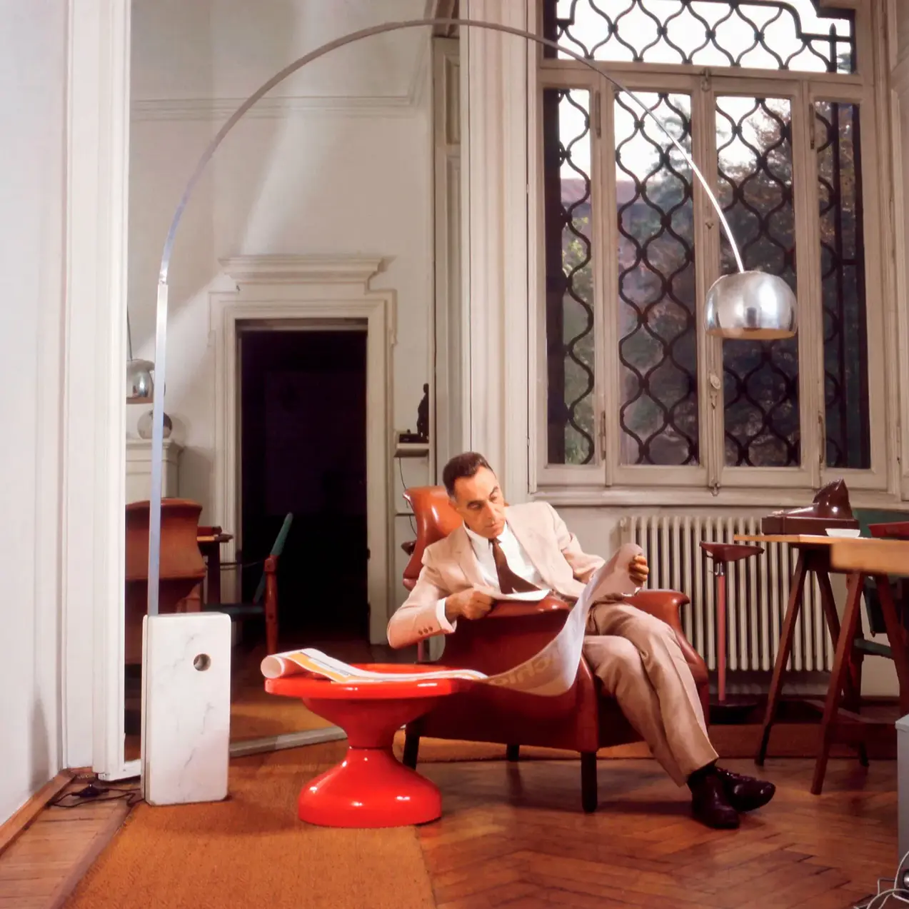 Arco lamp by Castiglioni Arco lamp by Castiglioni