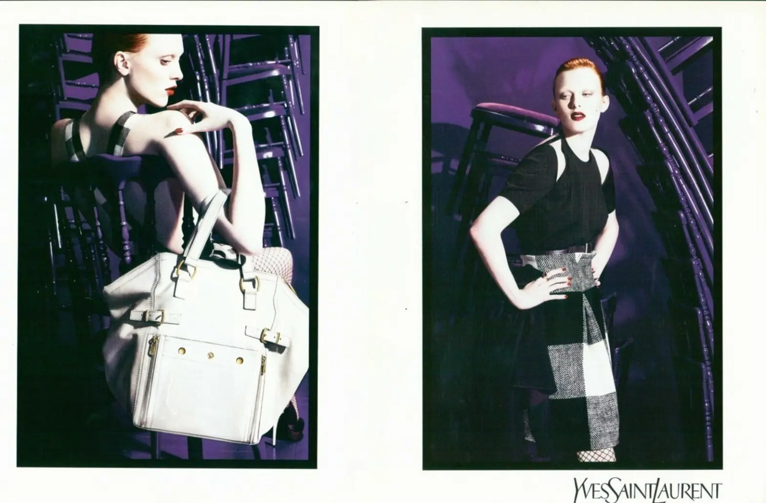 YSL Magazine Print Ad S/S 2007 YSL Magazine Print Ad S/S 2007