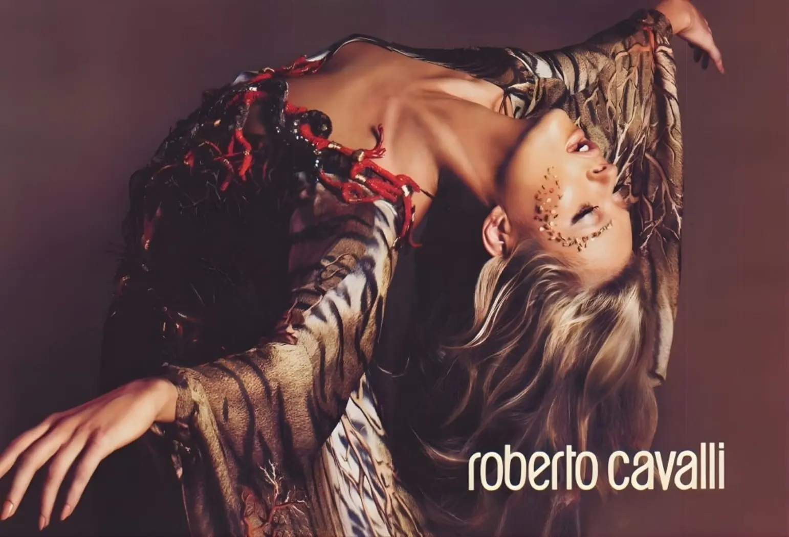 Roberto Cavalli Spring 2006 Campaign featuring Kate Moss