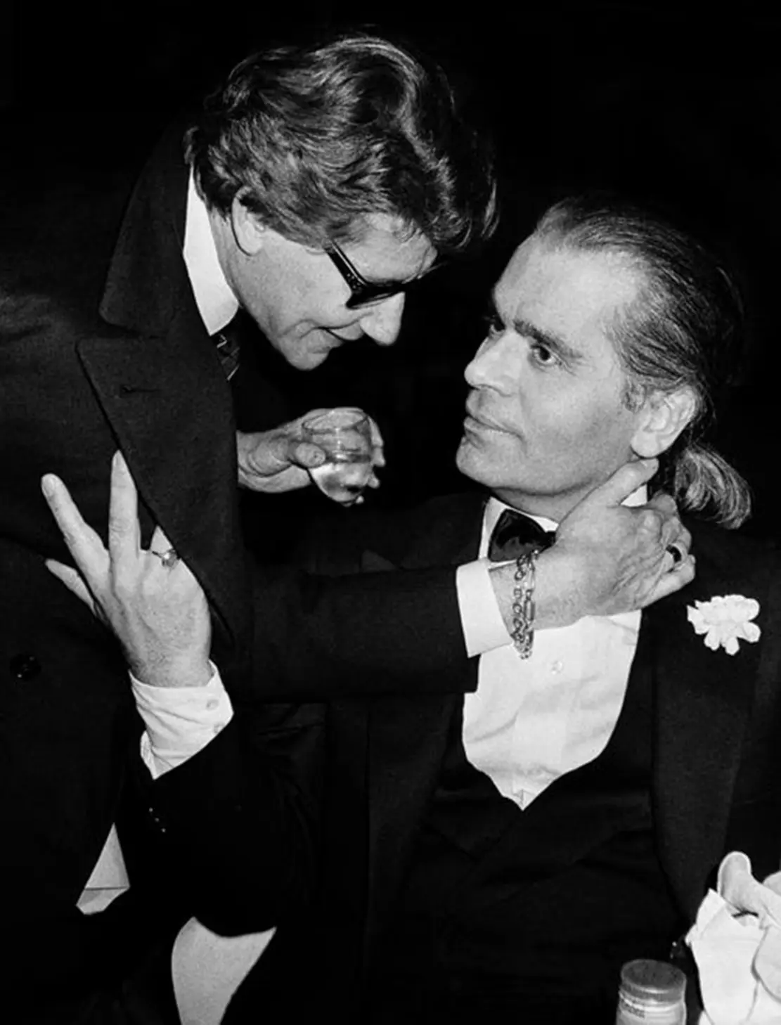 Karl Lagerfeld vs Yves Saint Laurent: from friendship to rivial