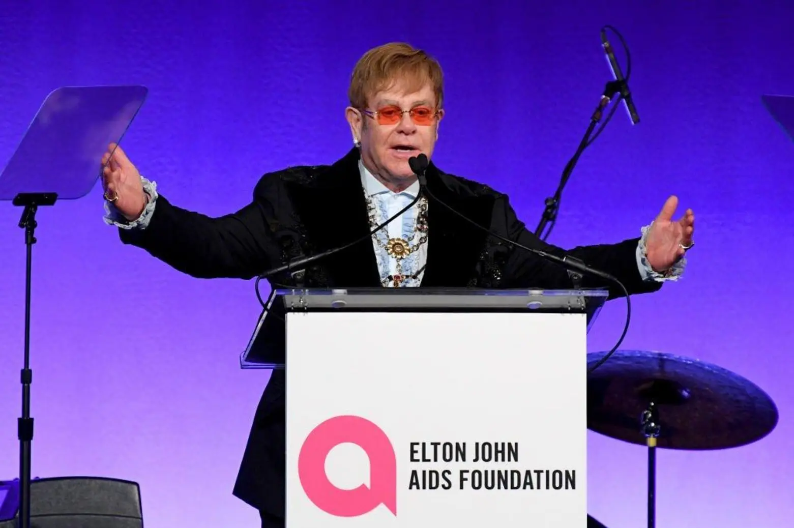 Elton John AIDS Foundation Elton John