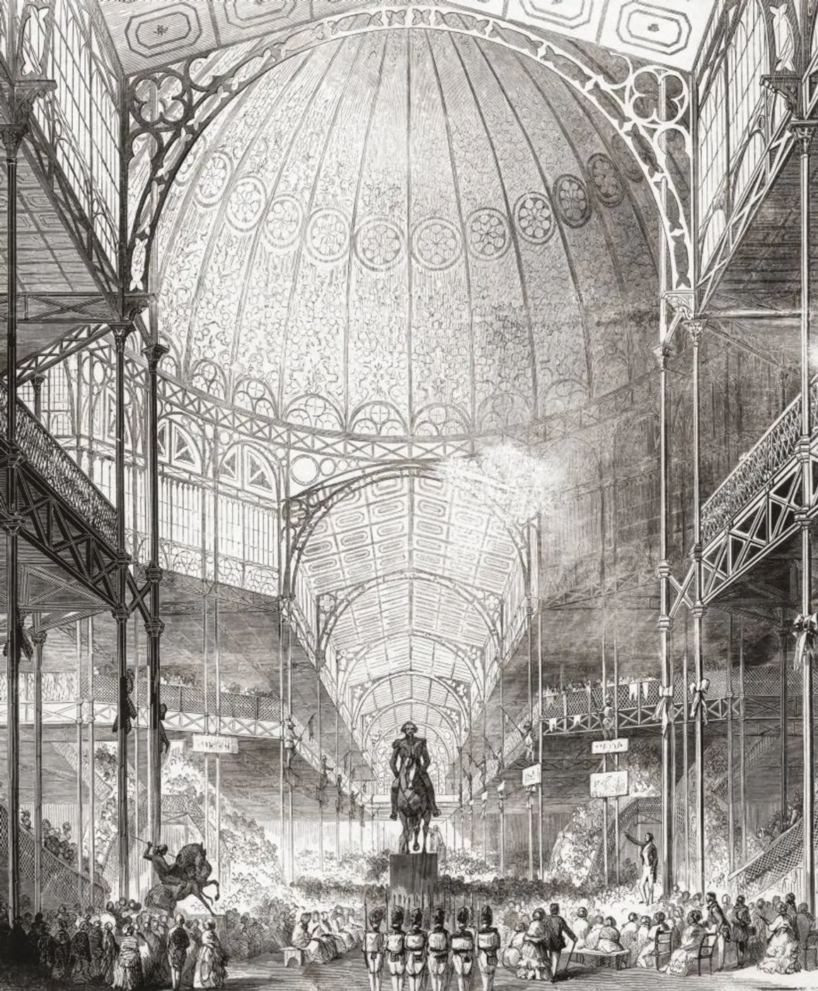 Crystal Palace in Flame