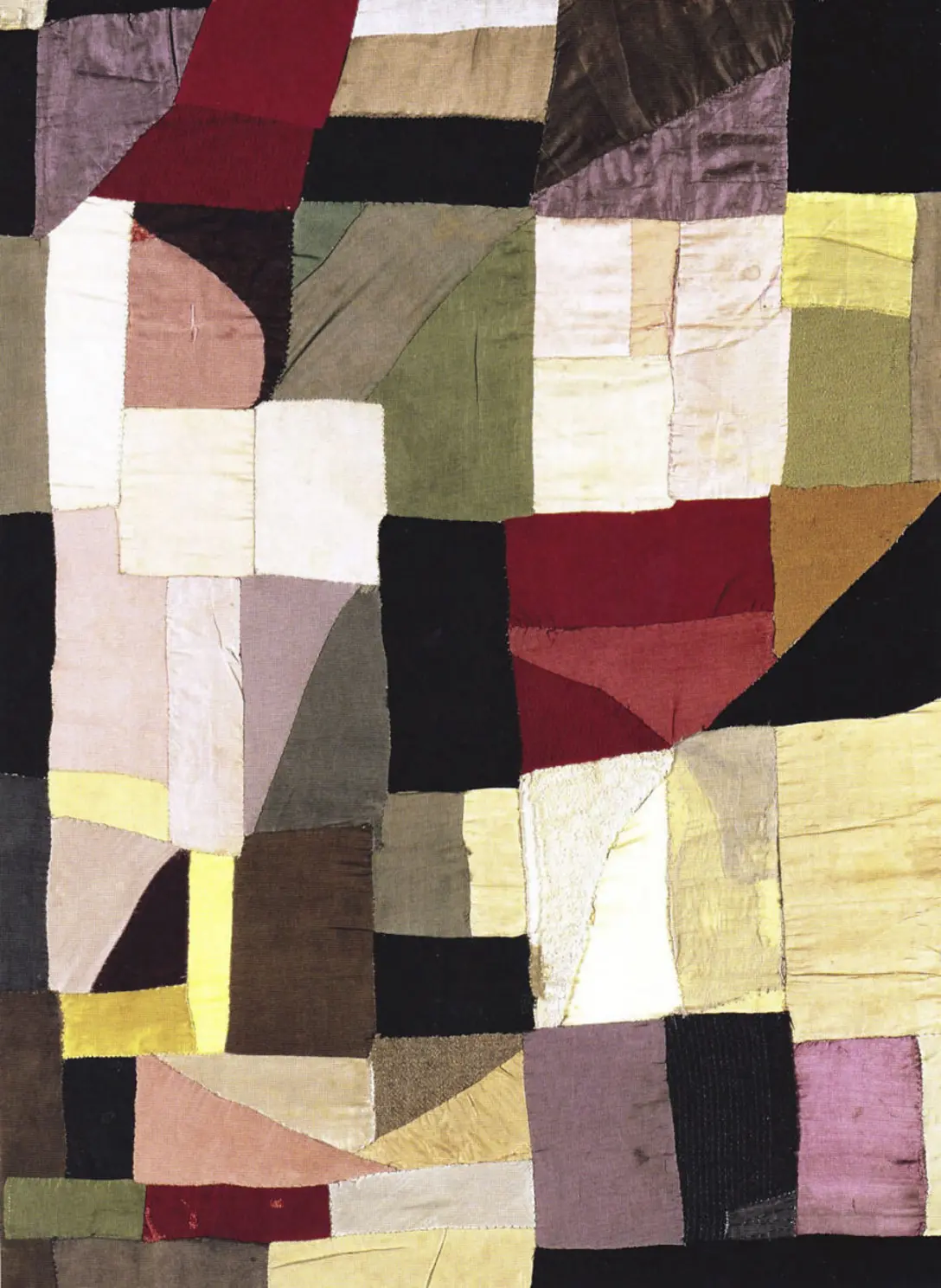 Sonia Delaunay, Blanket, 1911, fabric, 109 x 81 cm Sonia Delaunay, Blanket, 1911, fabric, 109 x 81 cm