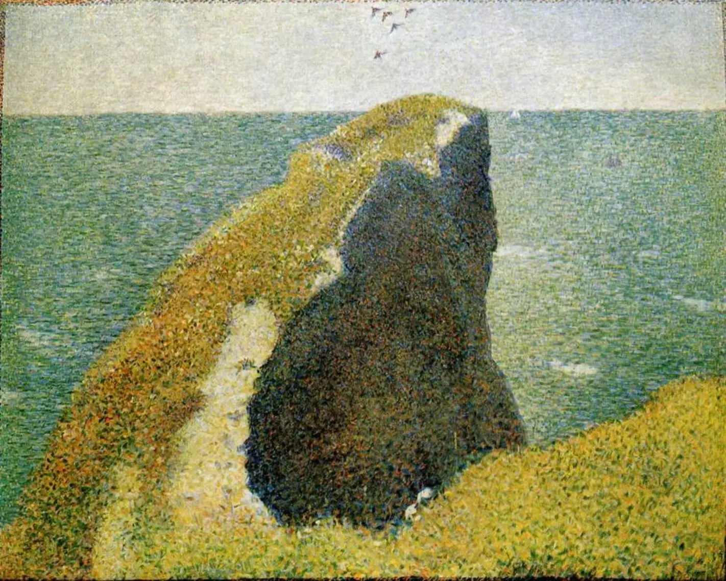 Le Bec du Hoc, Grandcamp (1885) Le Bec du Hoc, Grandcamp (1885)