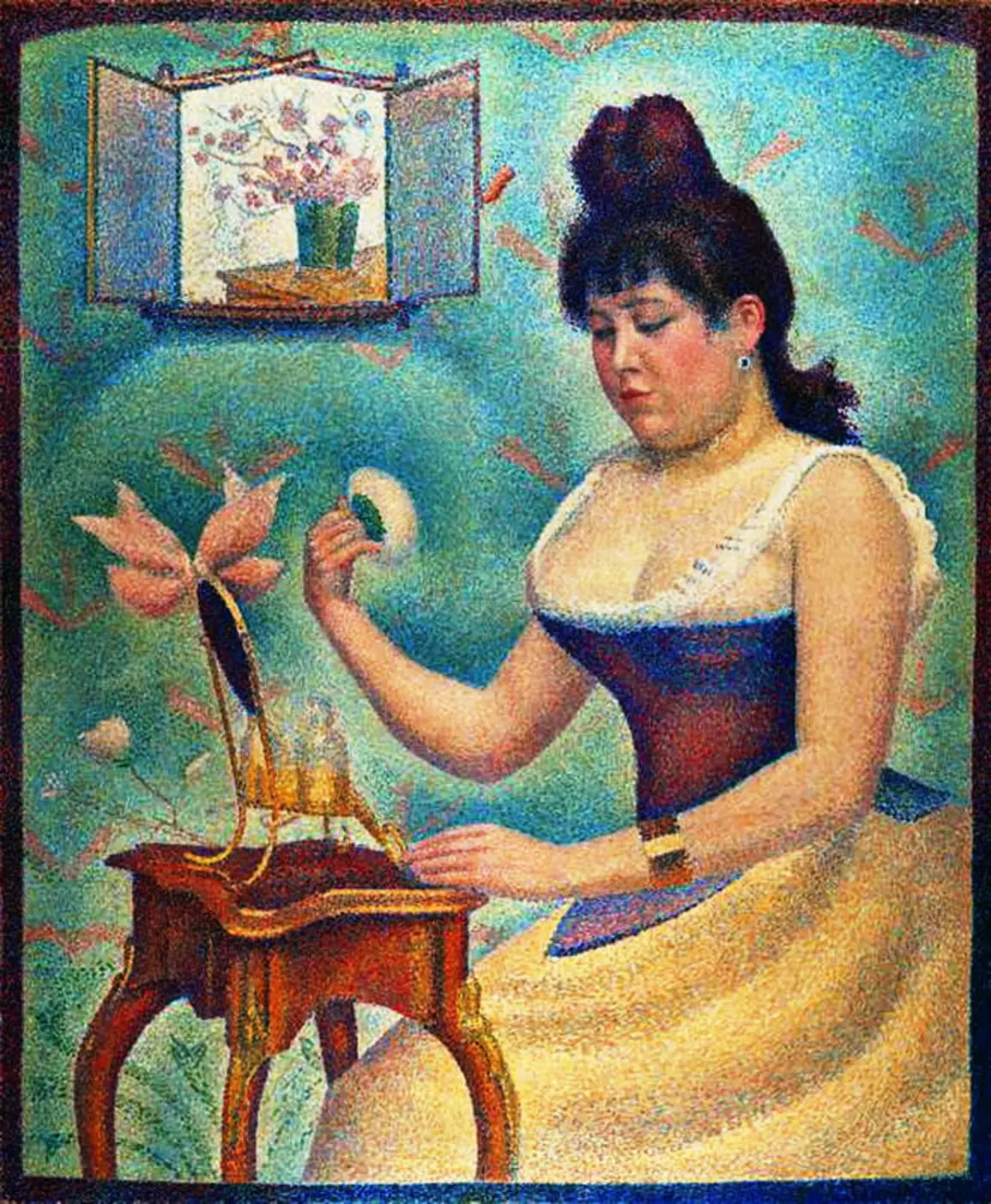 Young Woman Powdering Herself (1889) Young Woman Powdering Herself (1889)