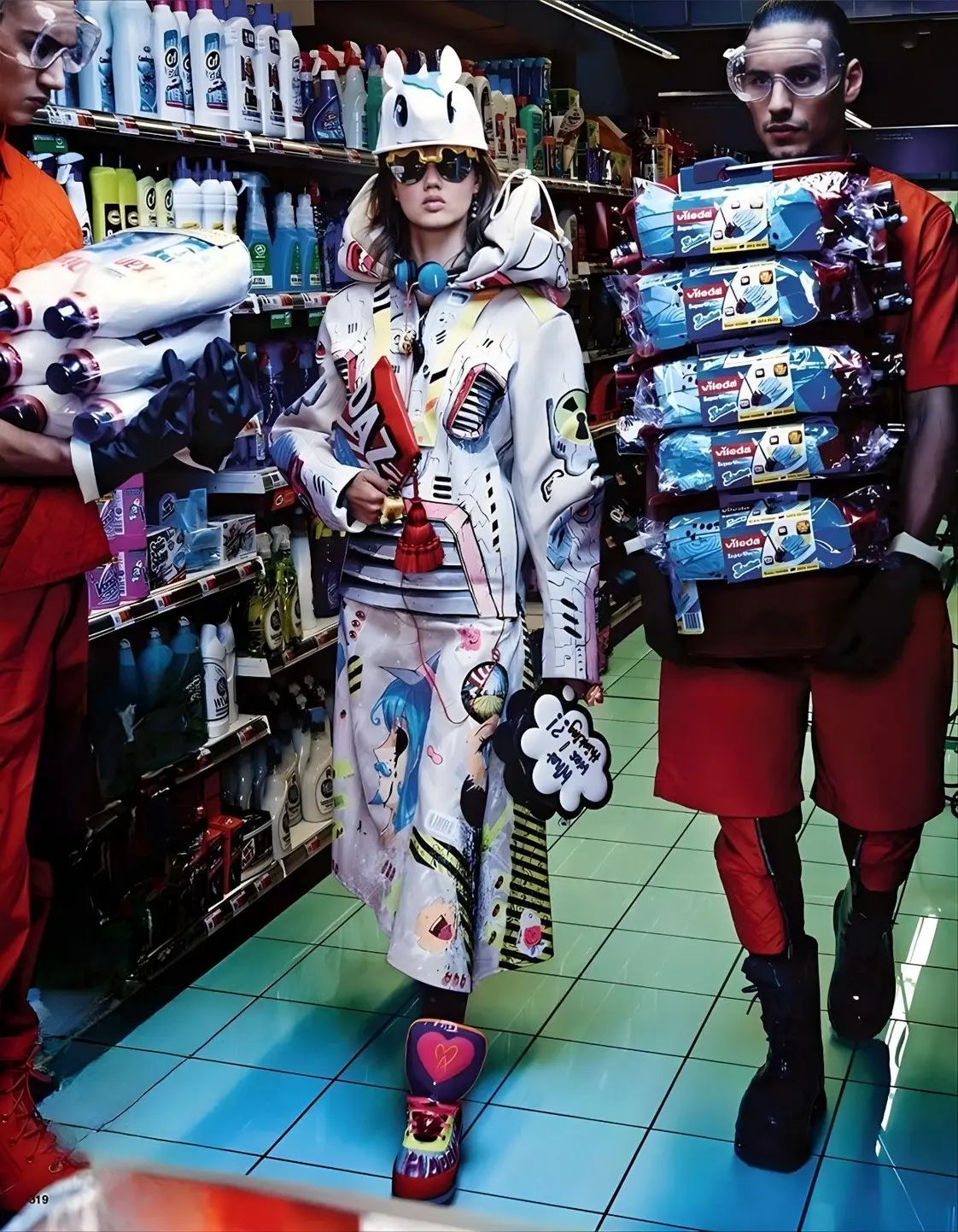 Lindsey Wixson for Vogue Japan October 2014