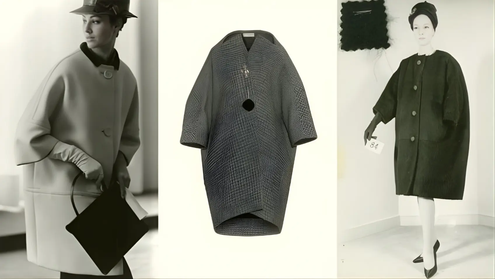 Balenciaga Cocoon Dress, 1957 Balenciaga Cocoon Dress, 1957