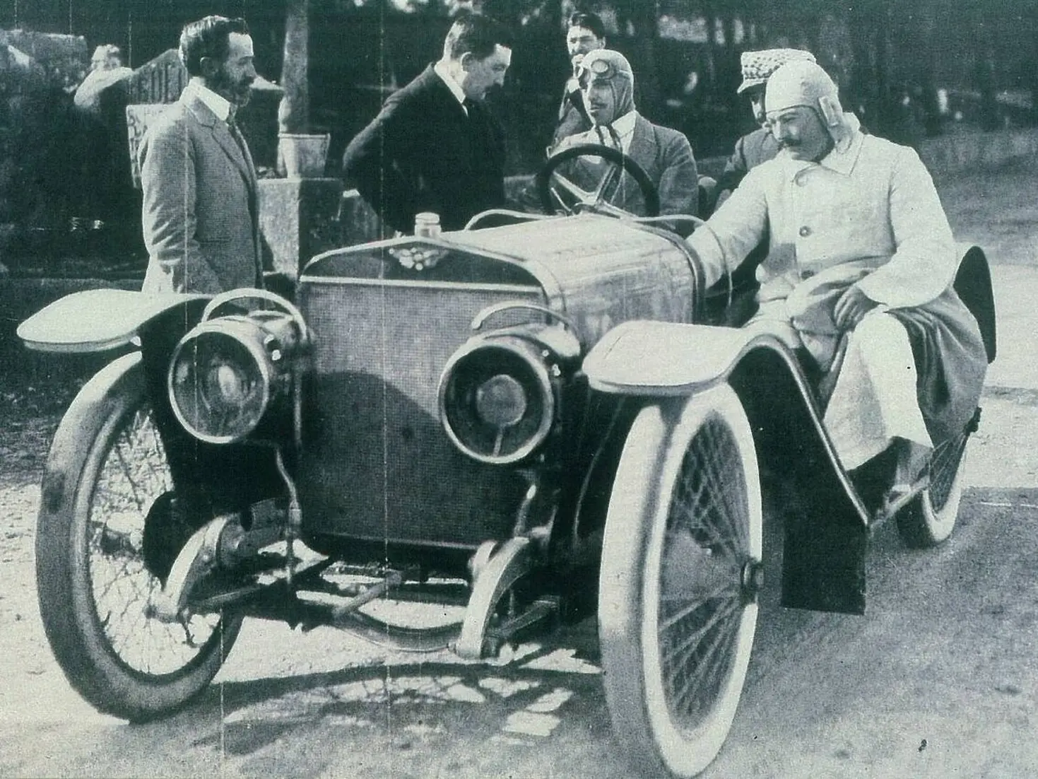 Damian Mateu and other founders of Hispano Suiza