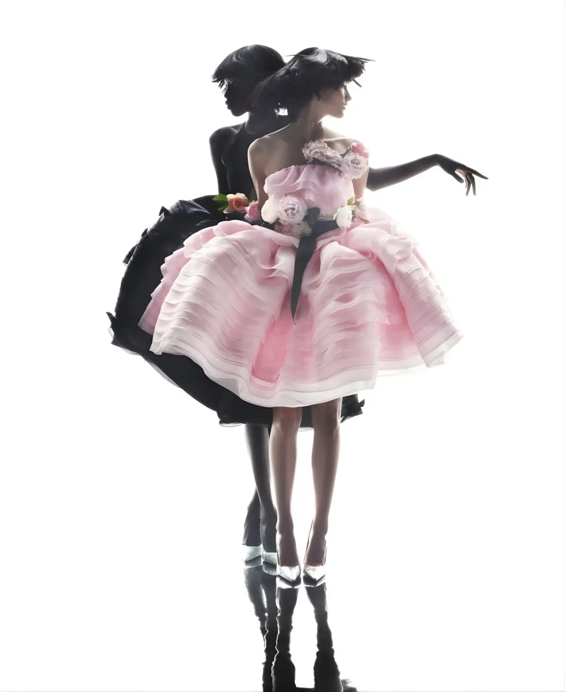 Anok Yai and Grace Elizabeth for Vogue Japan, January 2020