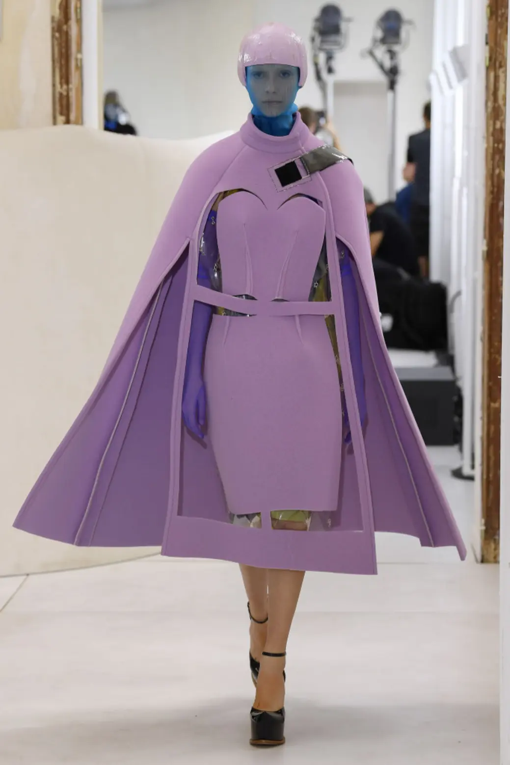 One of the look in Maison Margiela Artisanal Fall Winter 2018 collection