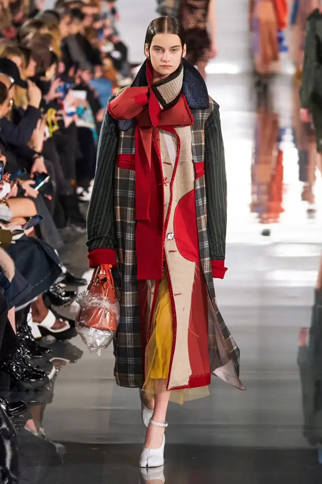 A look from John Galliano's Maison Margiela 'Artisanal' Fall/Winter 2020 fashion show