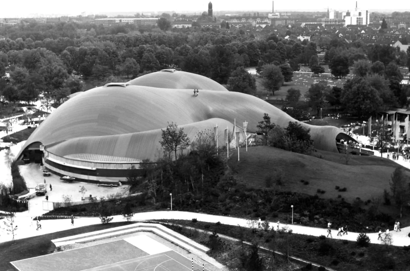 Mannheim Multihalle in 1974