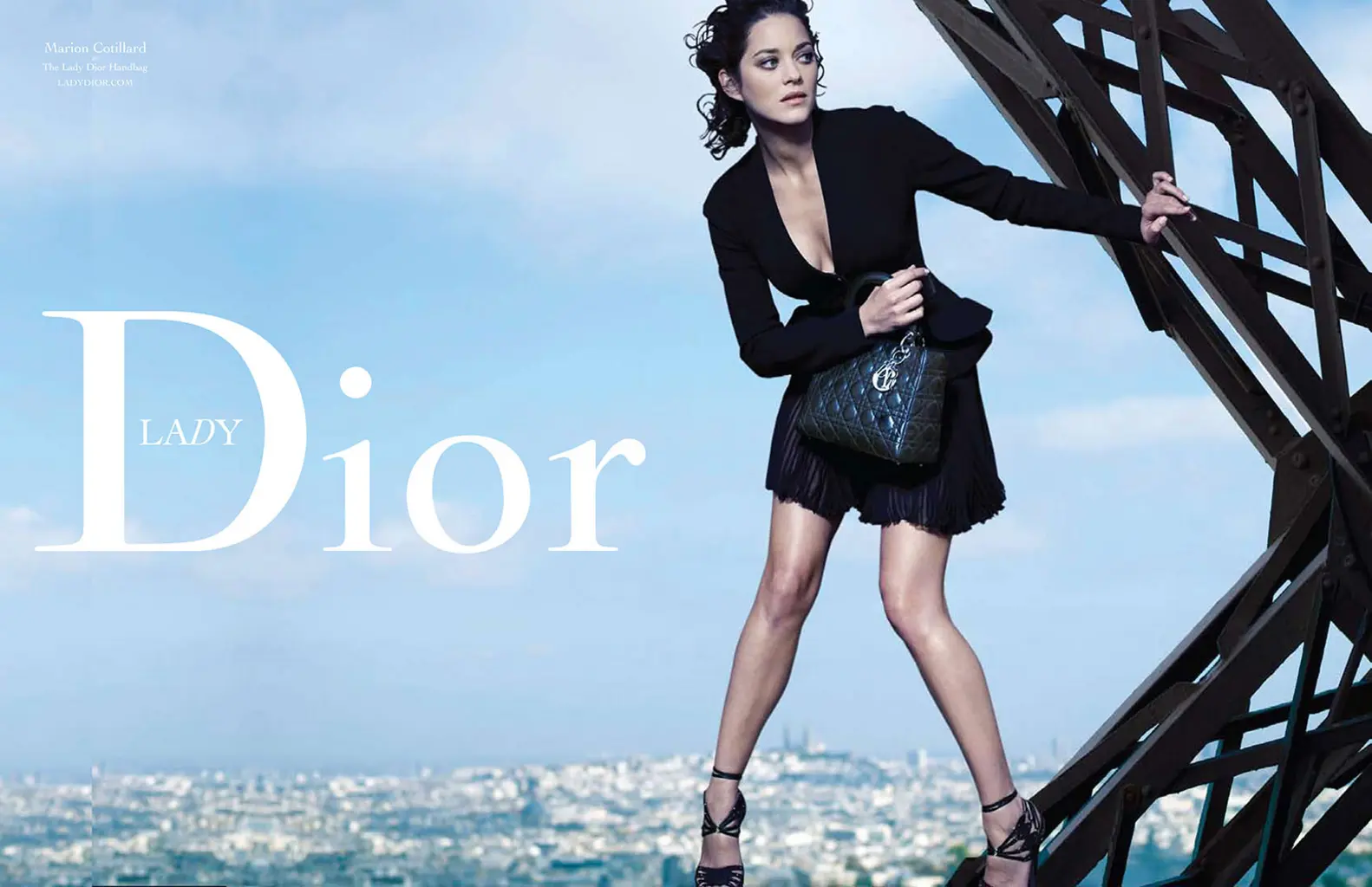 The Lady Dior campaign featuring Marion Cotillard, photographed by Peter Lindbergh