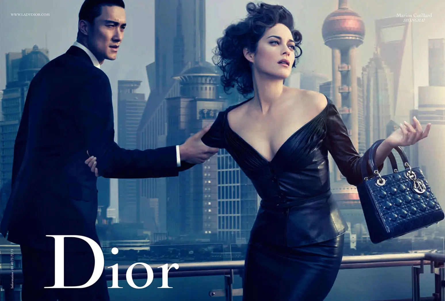 The Lady Dior campaign featuring Charlize Theron, photographed by Mert & Marcus