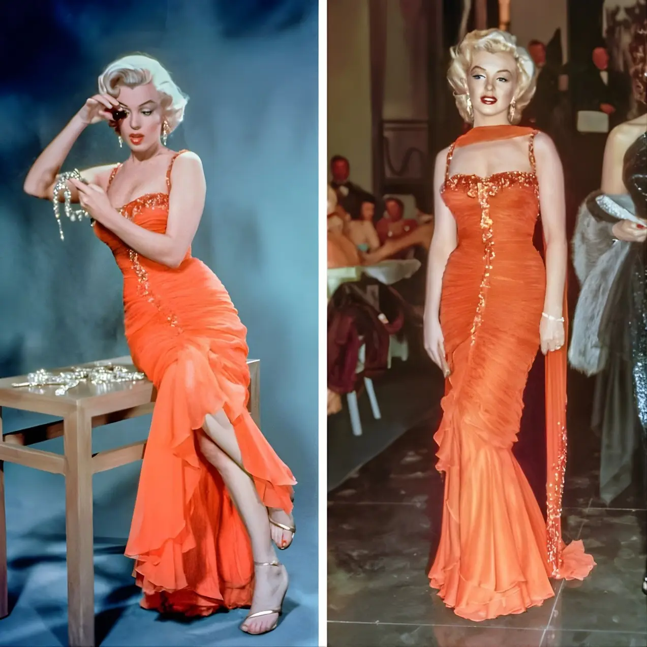 Marilyn Monroe’s Gentlemen Prefer Blondes (1953), Costume designed by William Travilla