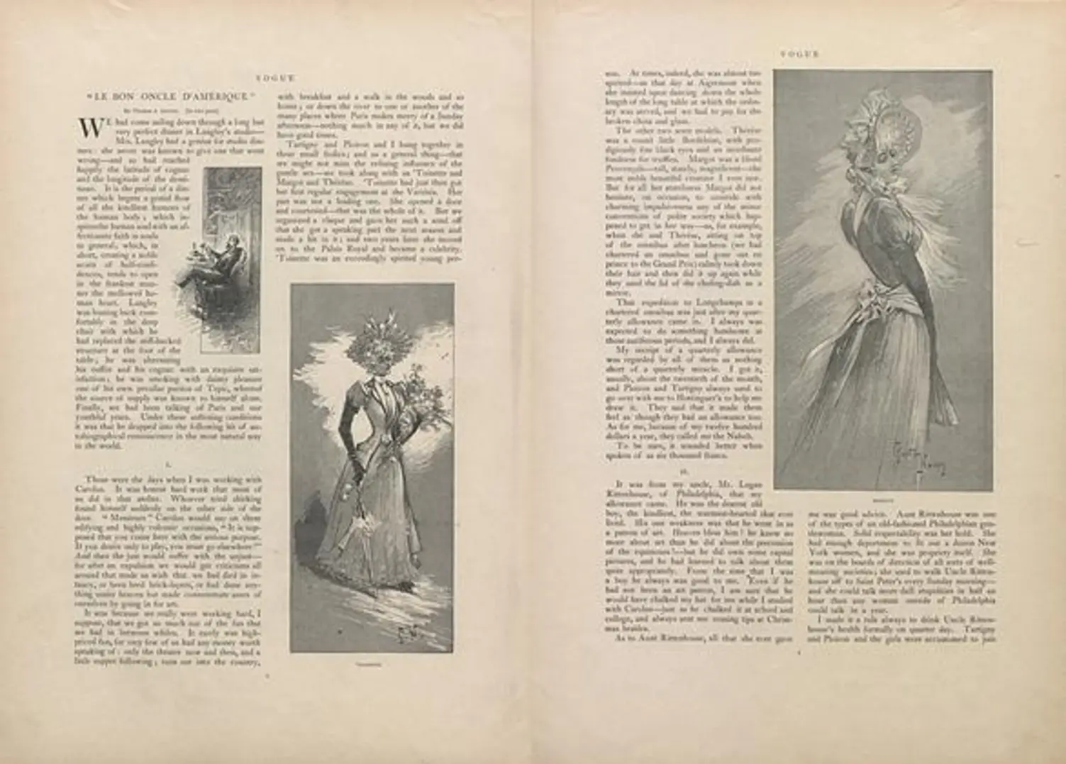 Inside the First Vogue Issue