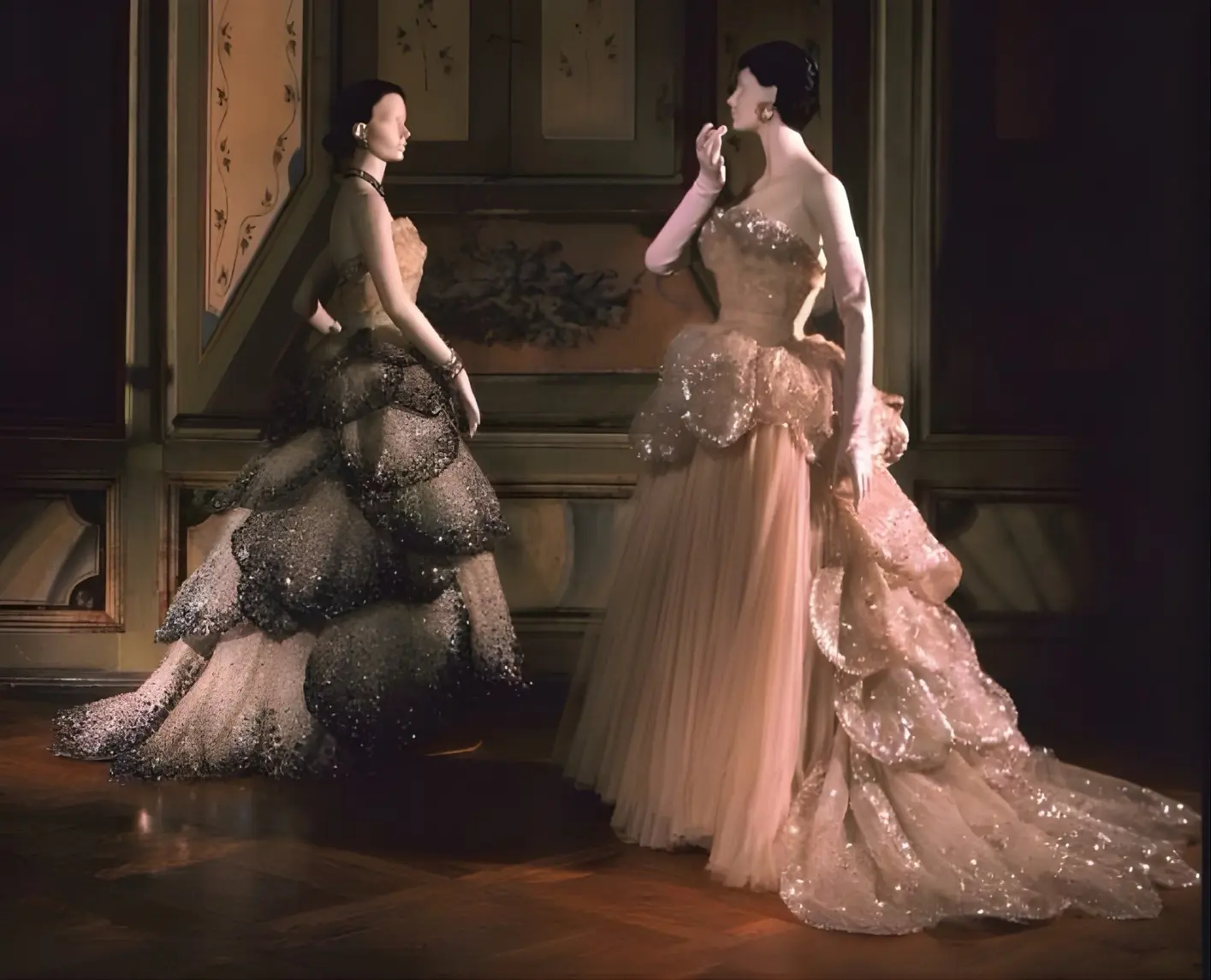 Christian Dior Autumn/Winter 1949 Collection: “Junon” and “Vénus” Gowns