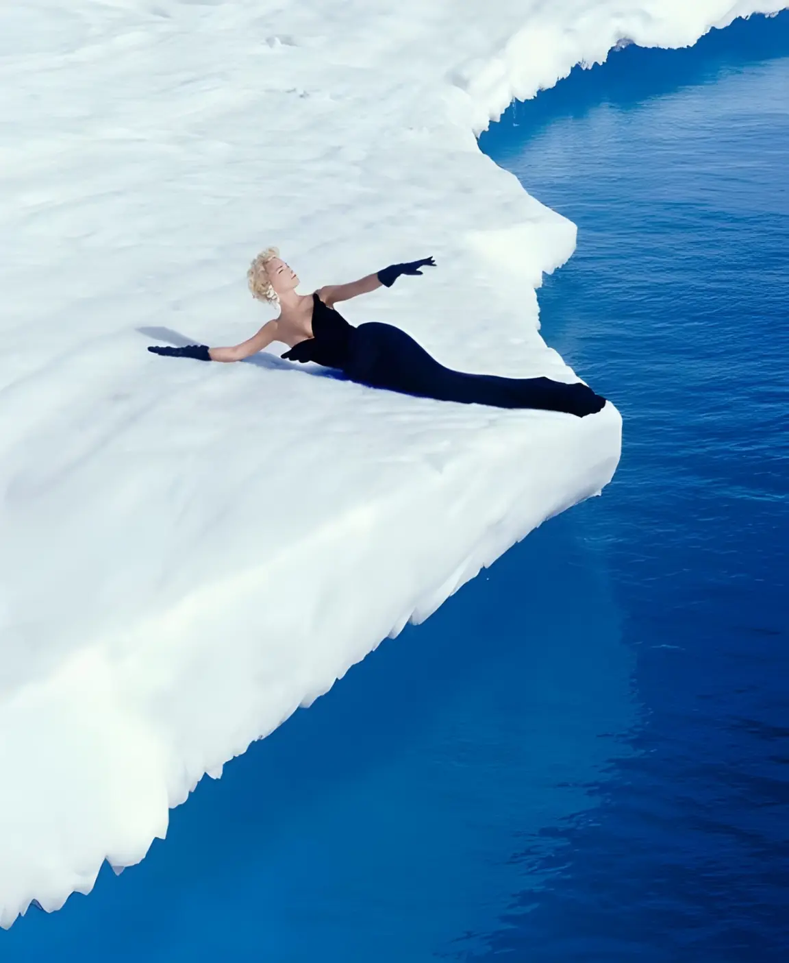 Thierry Mugler’s Iceberg Photoshoot in Greenland