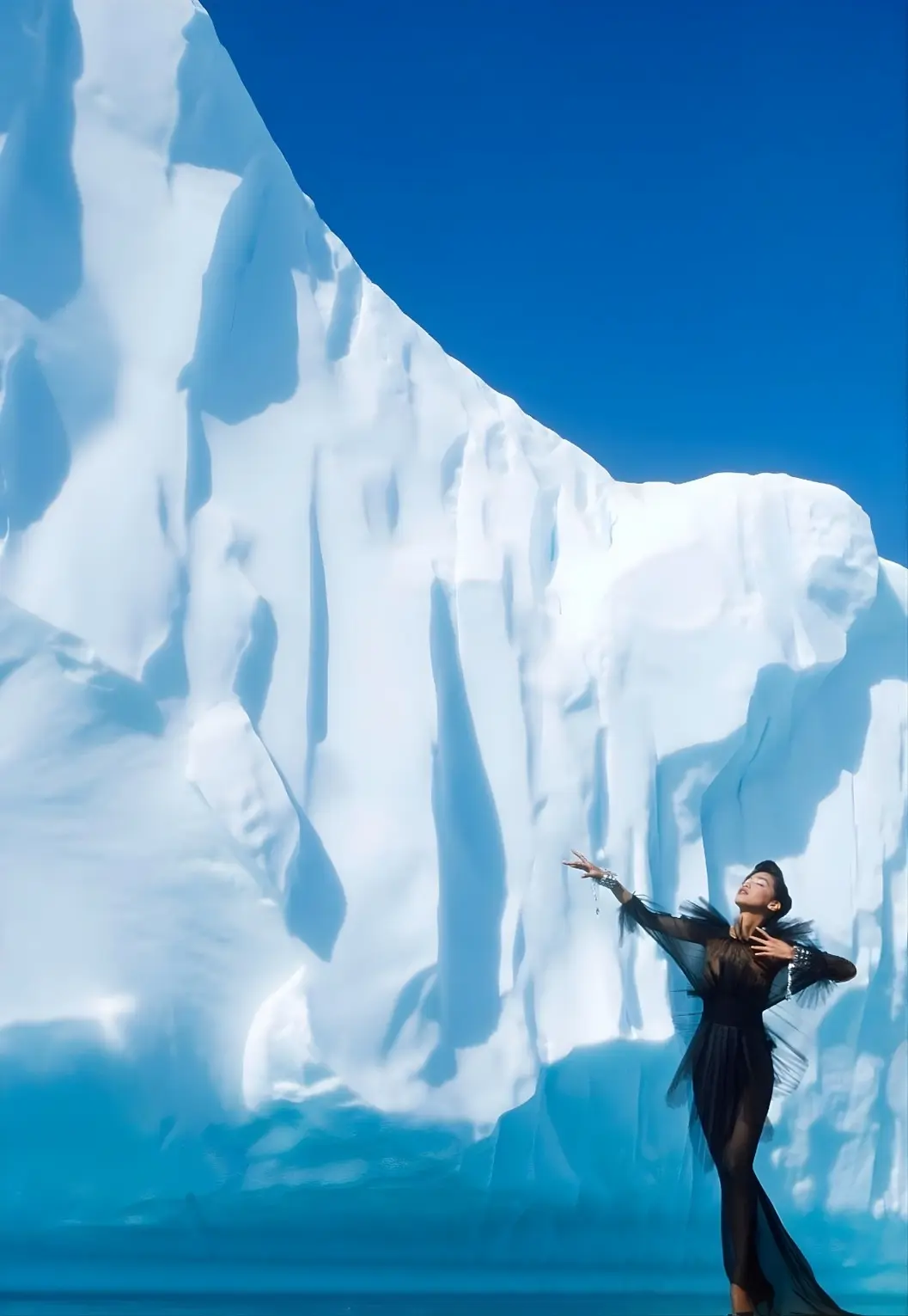 Thierry Mugler’s Iceberg Photoshoot in Greenland