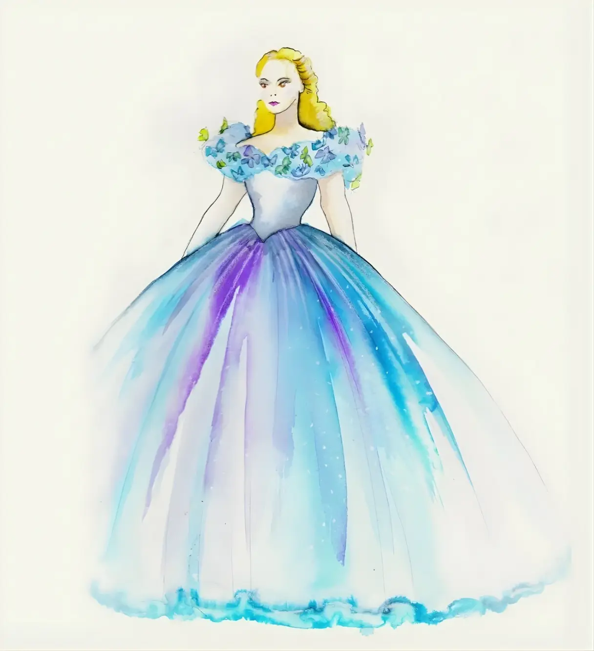 Original sketch by Sandy Powell