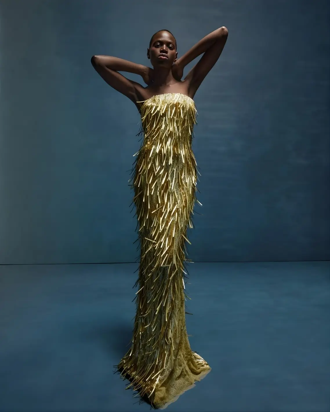 I-Line dress from Sara Mrad Fall 2024