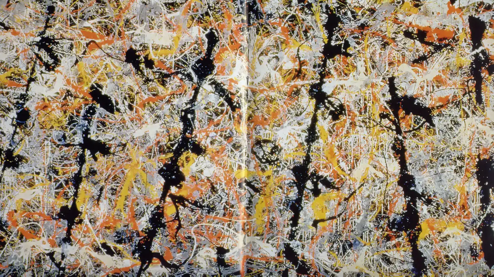 Blue Poles by Jackson Pollock