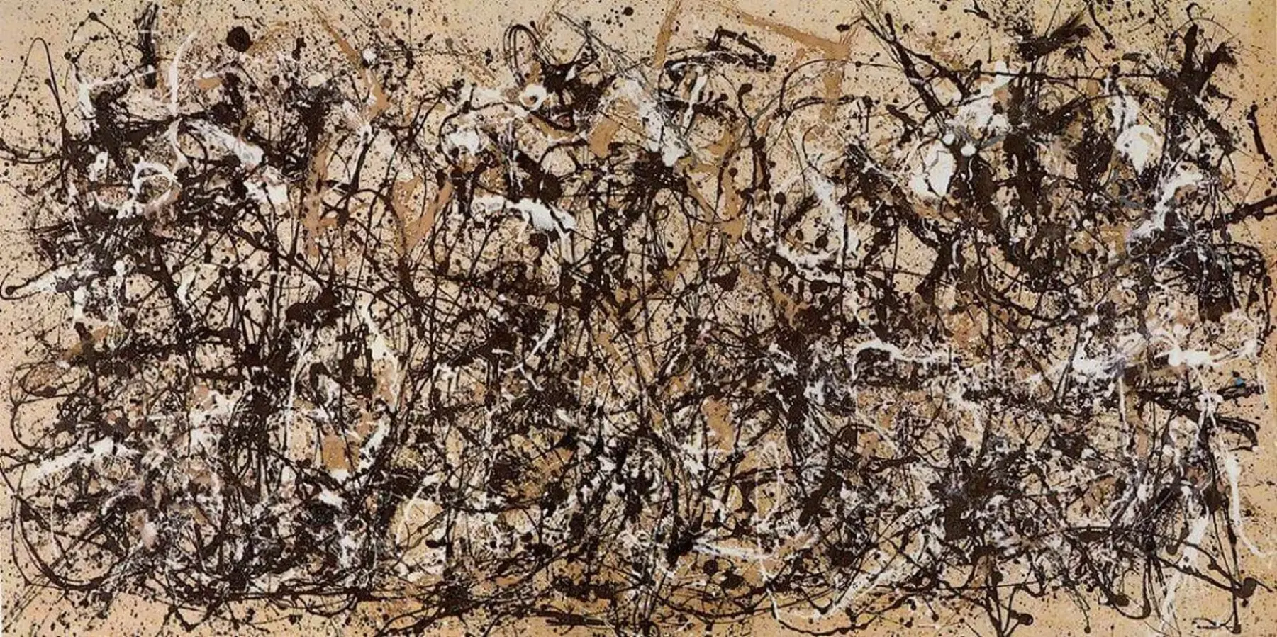 Number 1A, 1948, Autumn Rhythm (Number 30) by Jackson Pollock