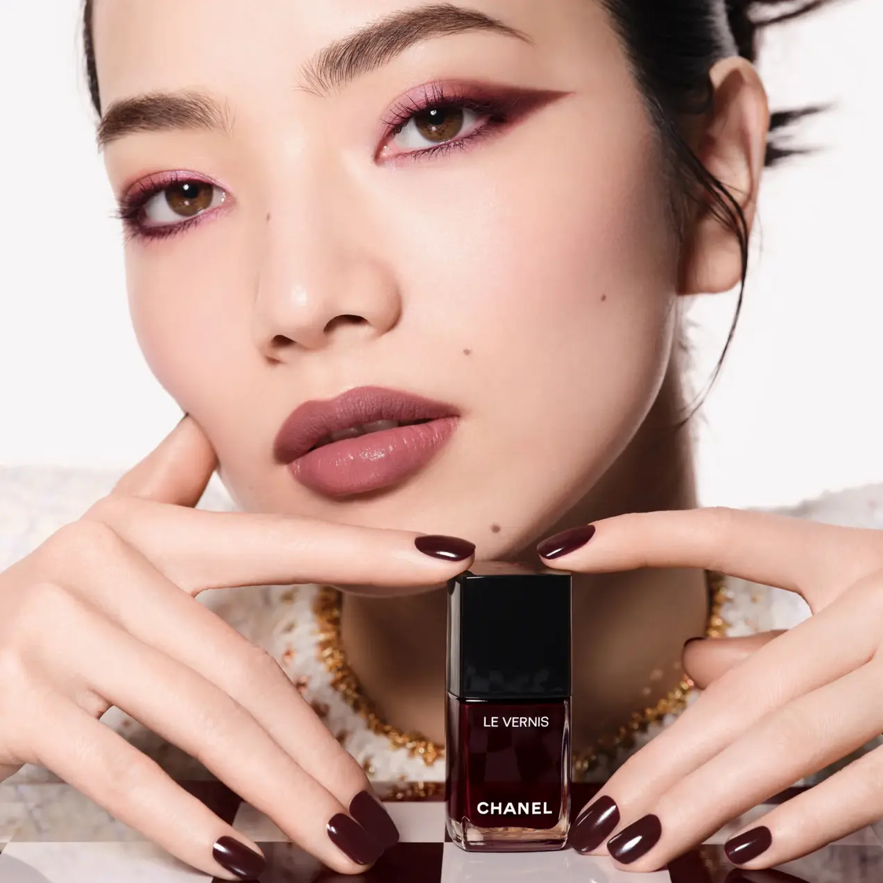 Chanel Rouge Noir x Komatsu Nana