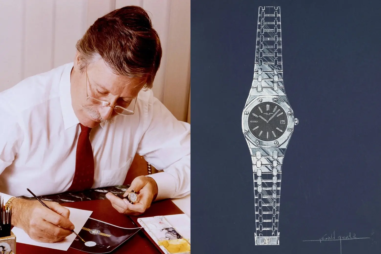 Gerad designed the Royal Oak