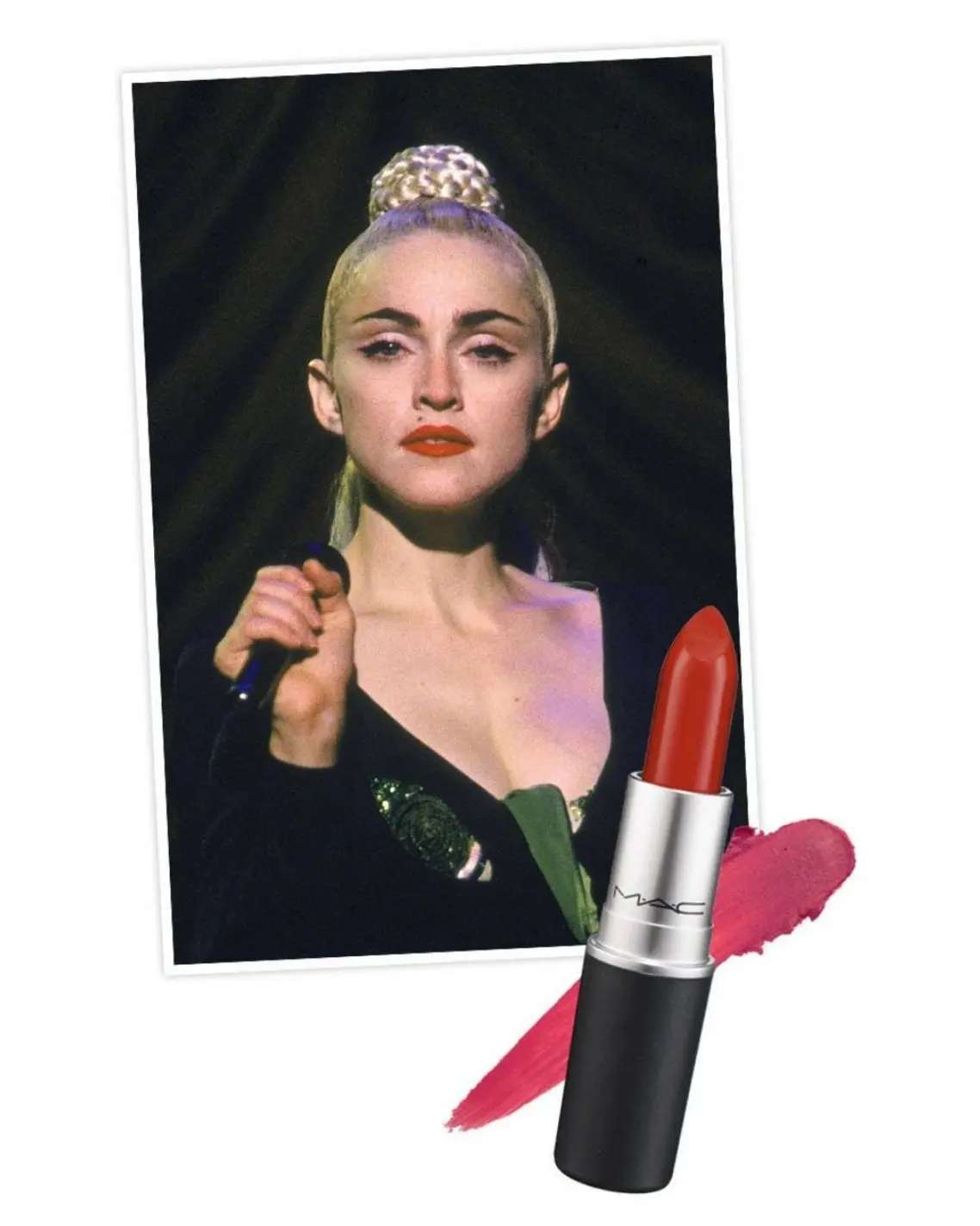 Madonna x MAC’s "Russian Red"
