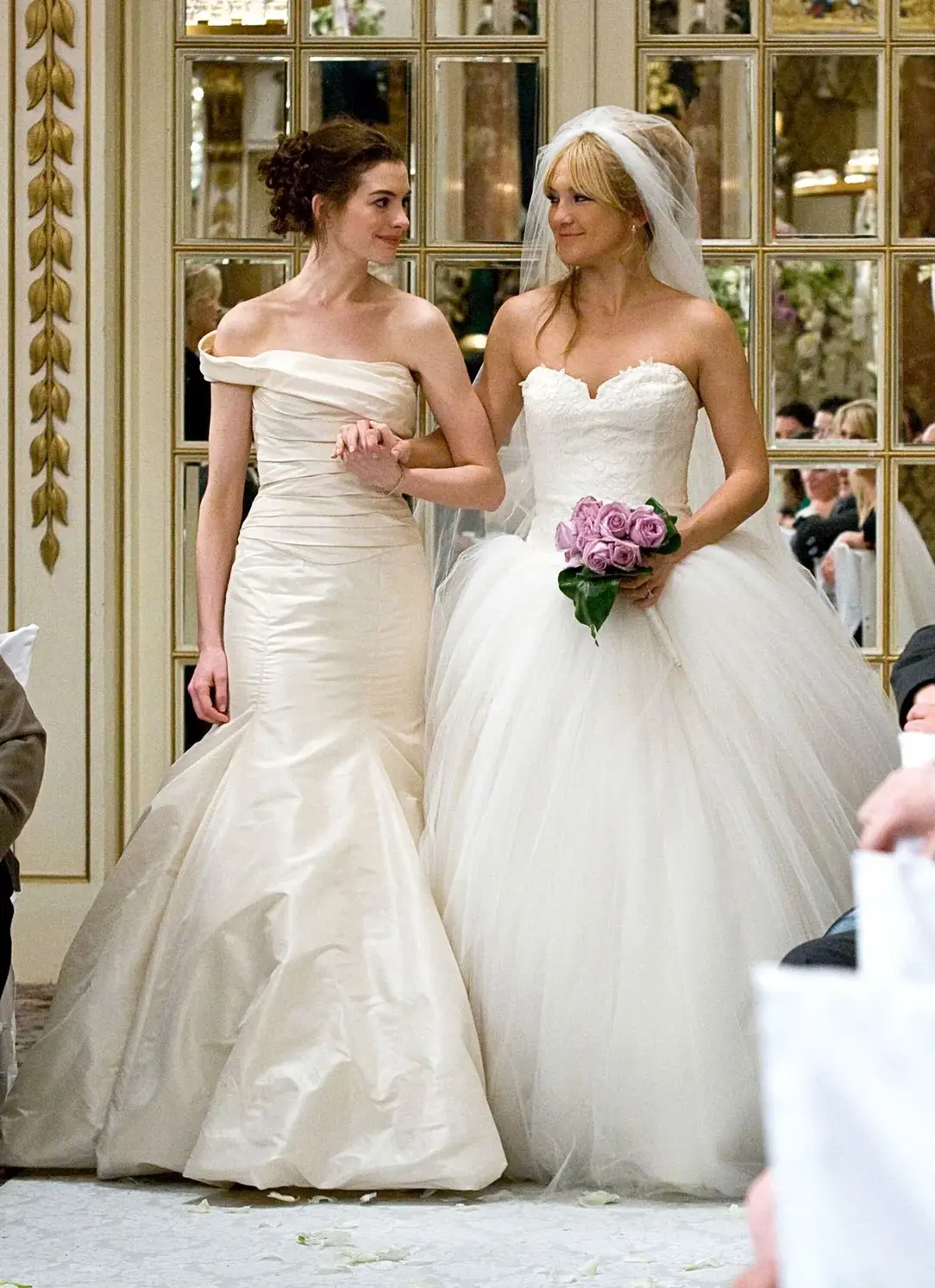 The Wedding Planner bridal gowns scene