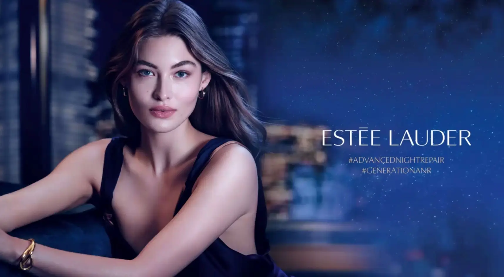 Estée Lauder Advanced Night Repair campaign visual