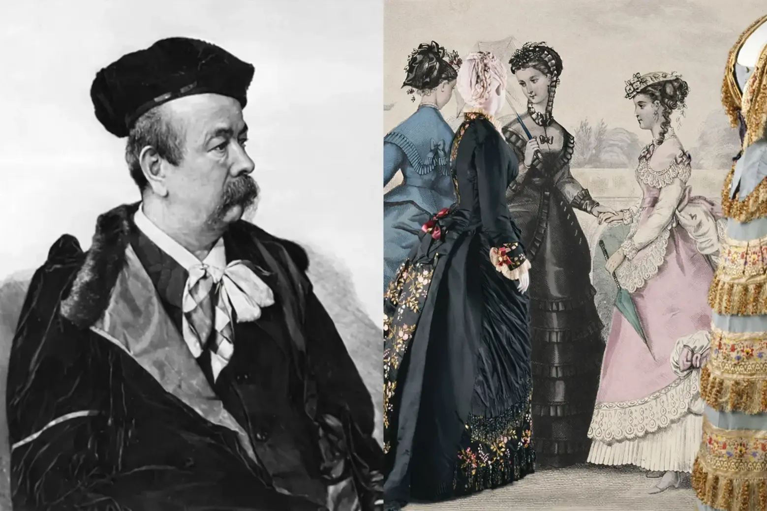 Charles Frederick Worth (Father of Haute Couture) Haute Couture Marketing Charles Frederick Worth (Father of Haute Couture)