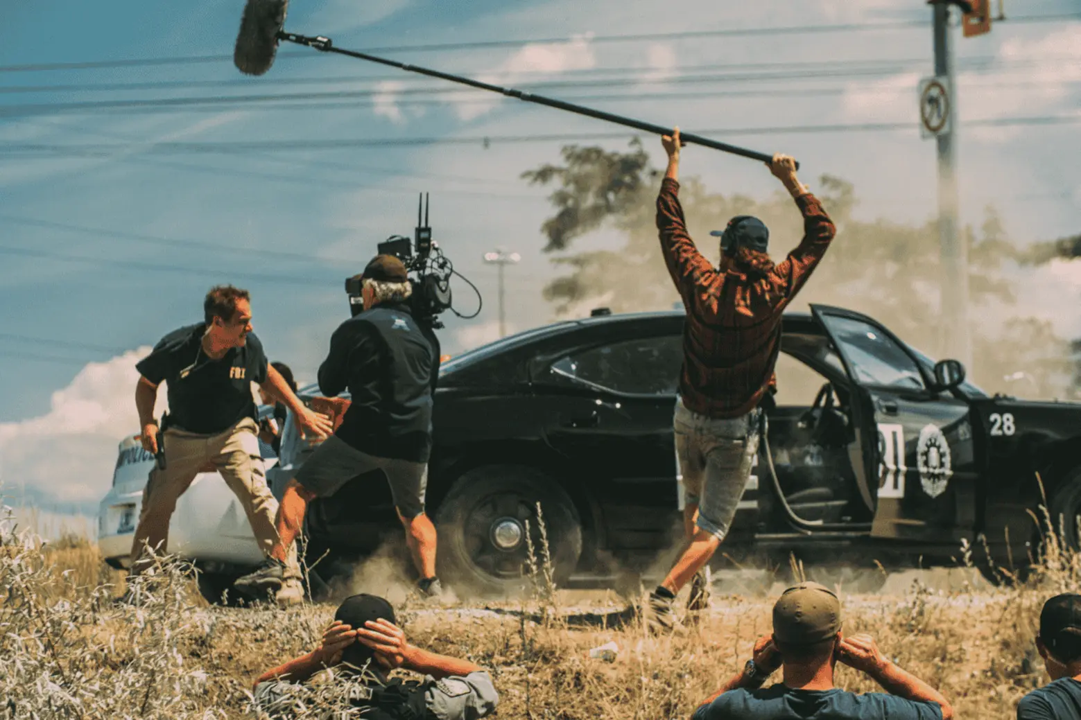 The Escape film crew