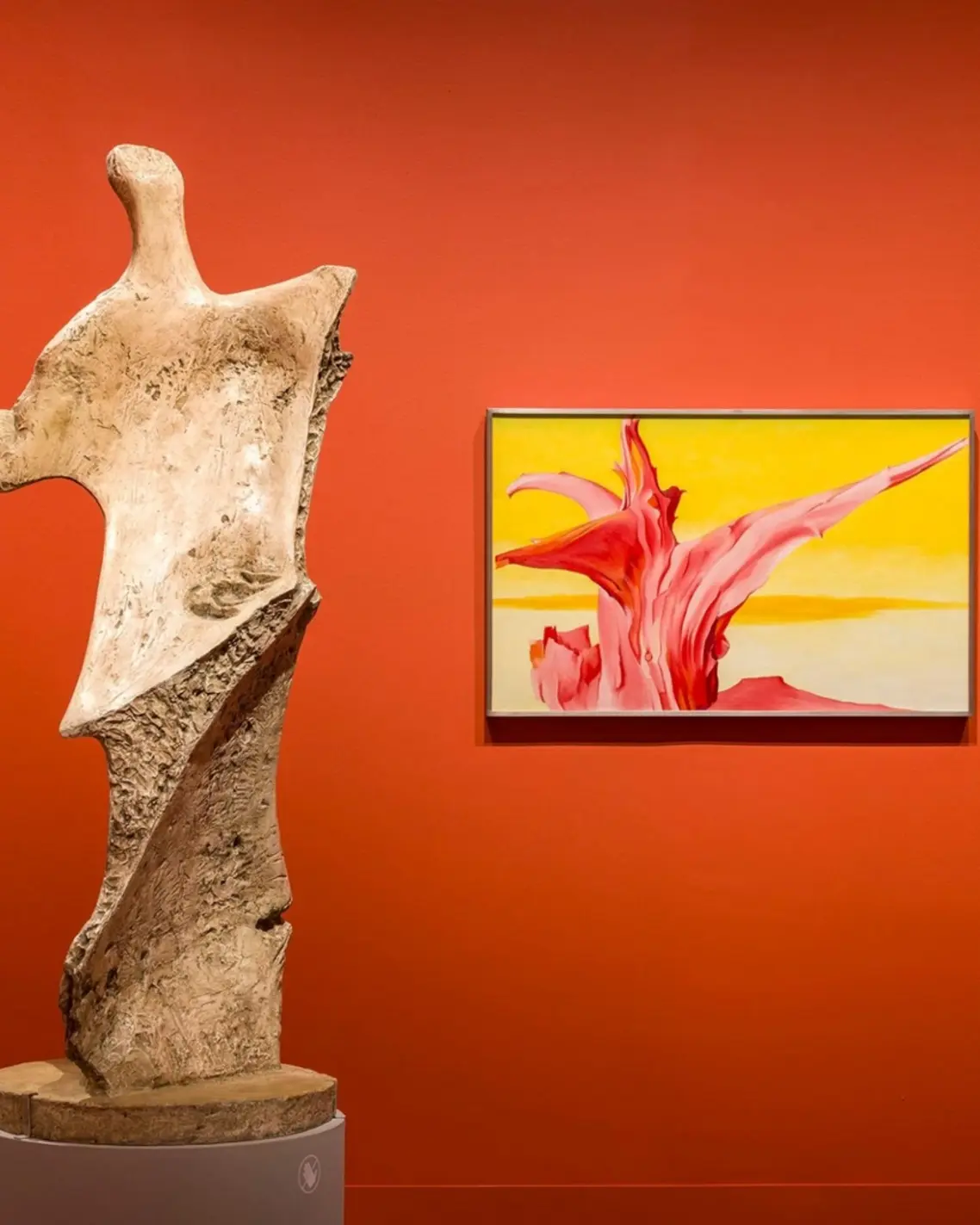 Walk with Modernist Giants Georgia O’Keeffe and Henry Moore