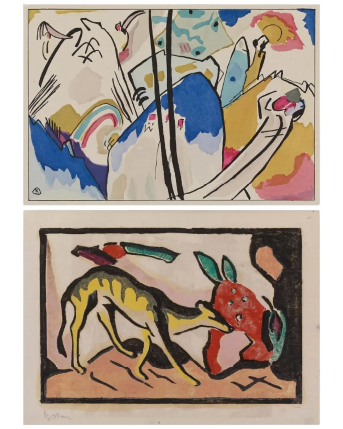 The first Der Blaue Reiter exhibition 7