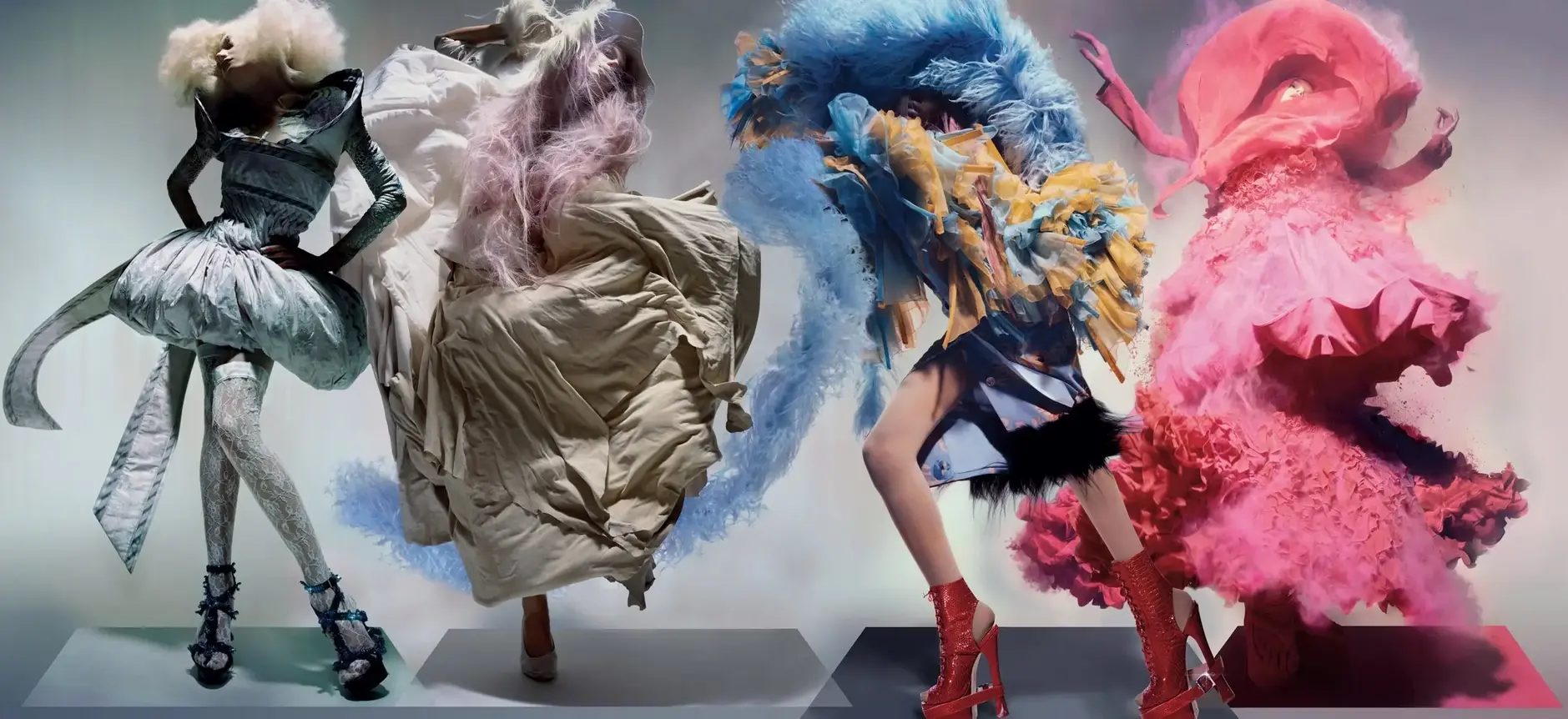 "Unbelievable Fashion" for British Vogue's December 2008 issue, photographed by Nick Knight
