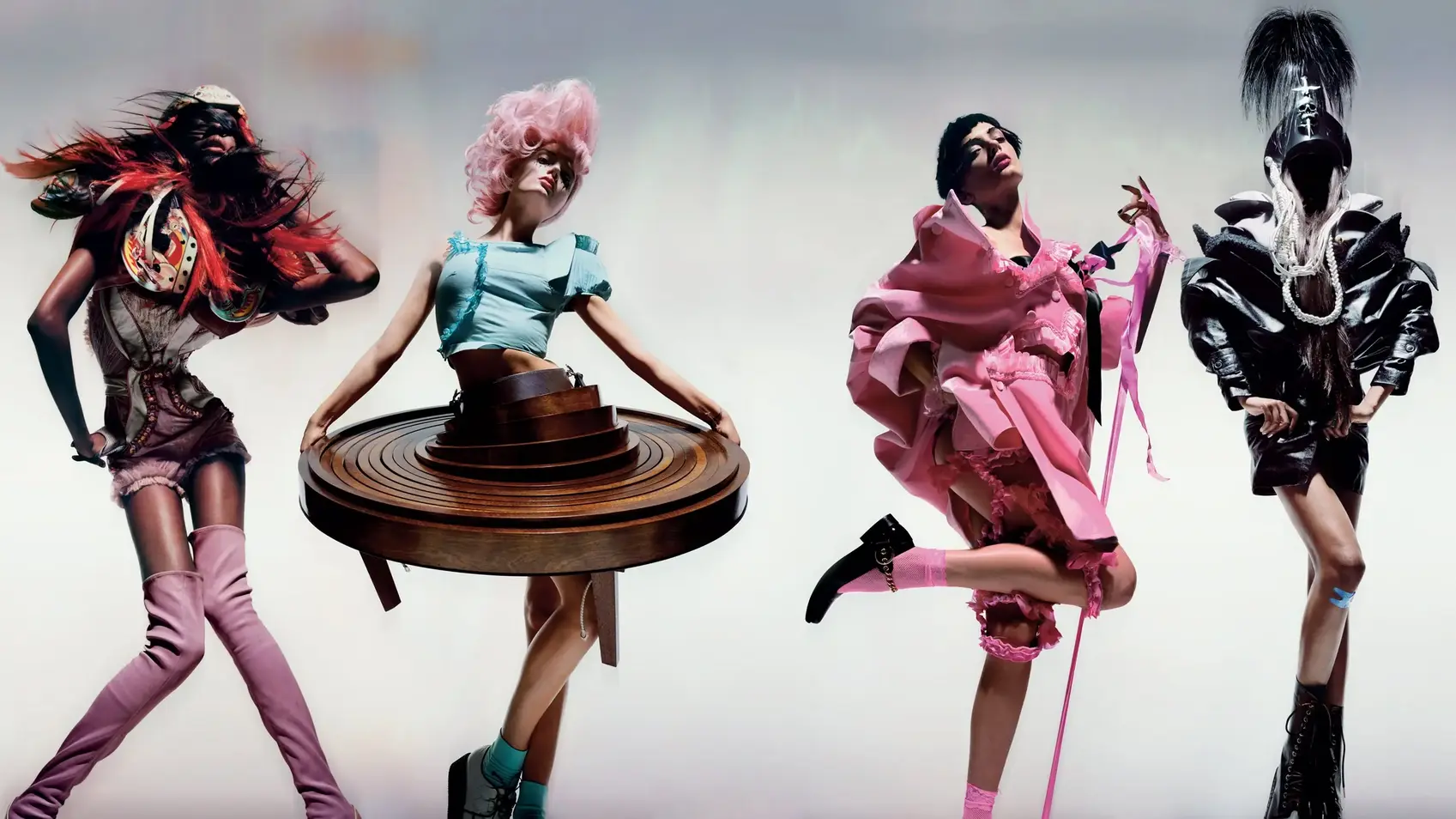 "Unbelievable Fashion" for British Vogue's December 2008 issue, photographed by Nick Knight