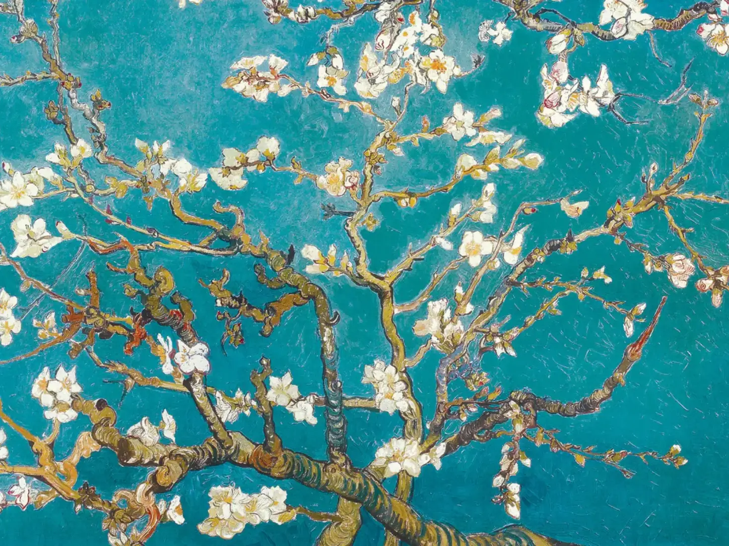 Spring Almond Blossom by the Dutch artist Vincent van Gogh