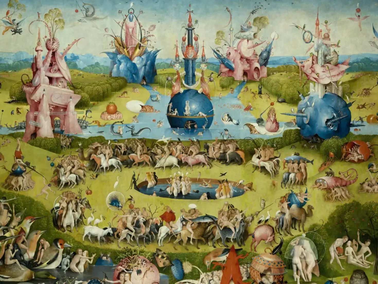 Spring Hieronymus Bosch’s The Garden of Earthly Delights (c. 1490-1510)