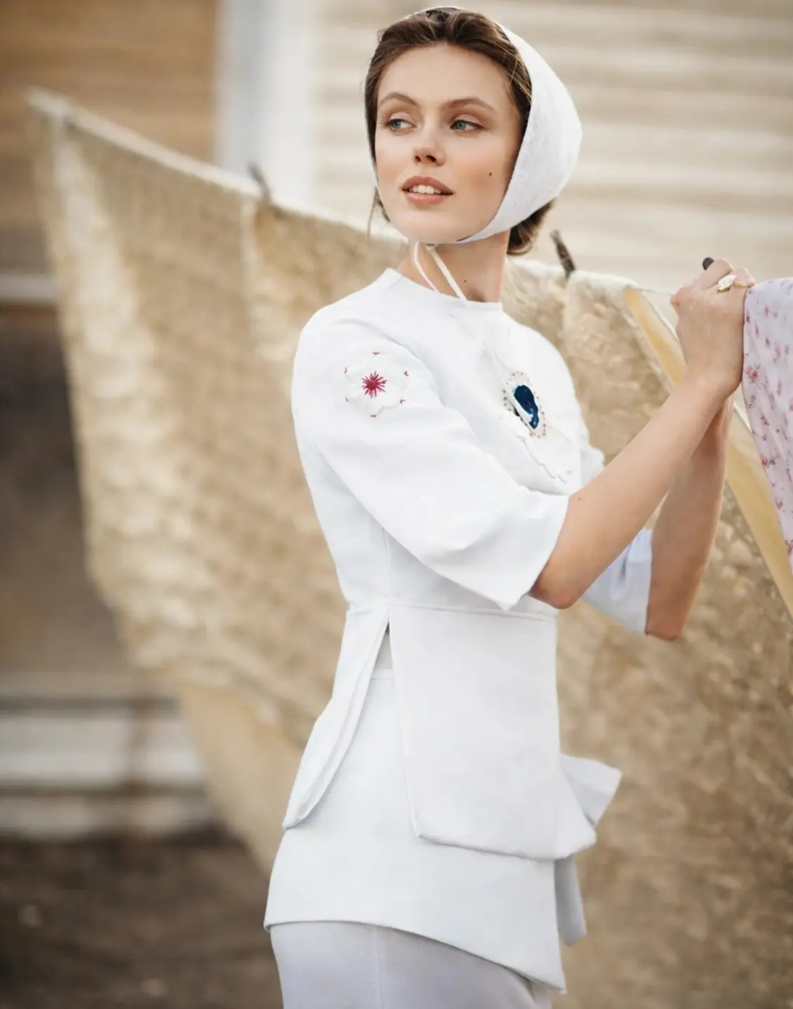Amish style Frida Gustavsson for Vogue Japan June 2013