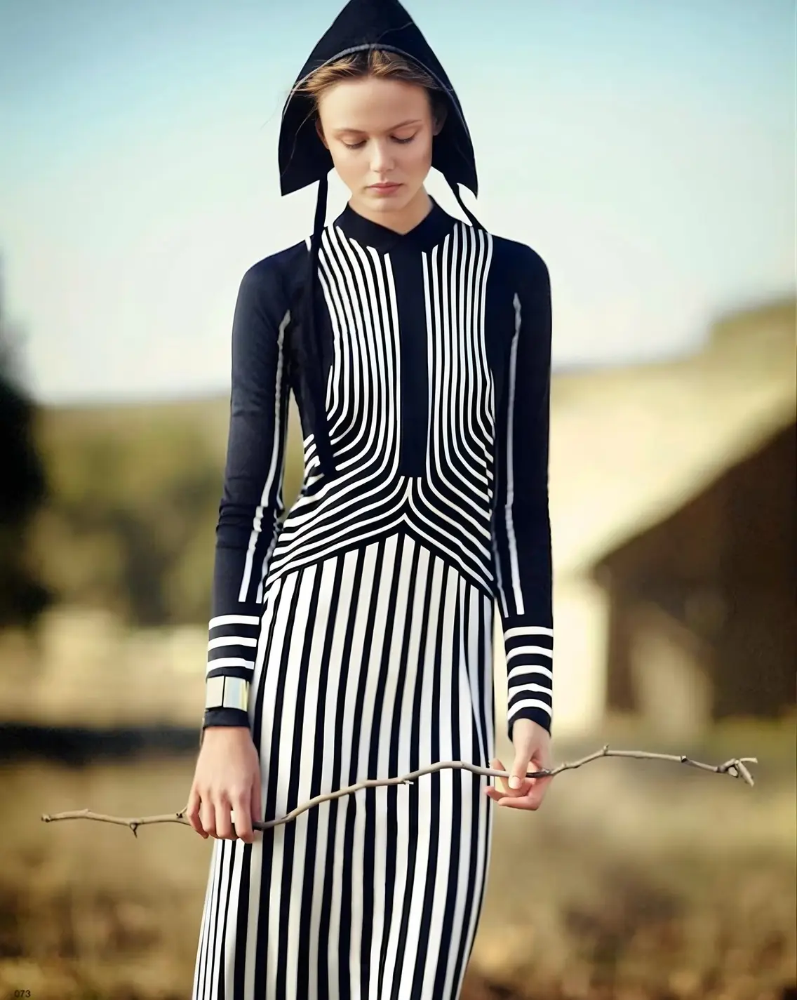 Amish style Frida Gustavsson for Vogue Japan June 2013 2