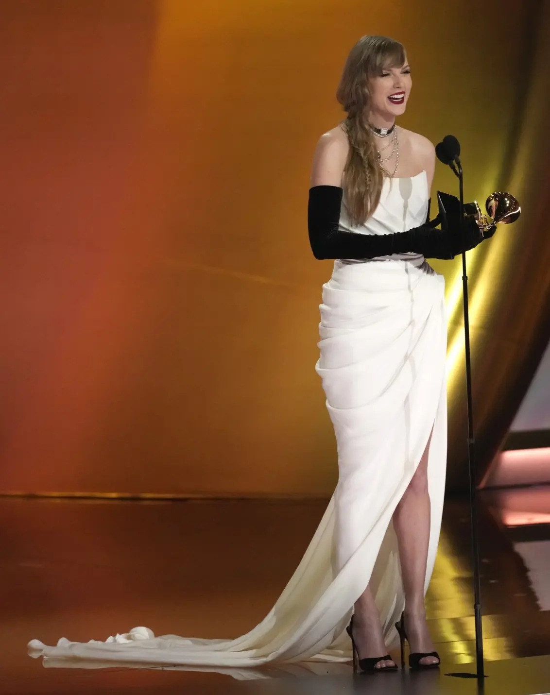 Schiaparelli Dresses Grammy AOTY Winner 3 Years in a Row