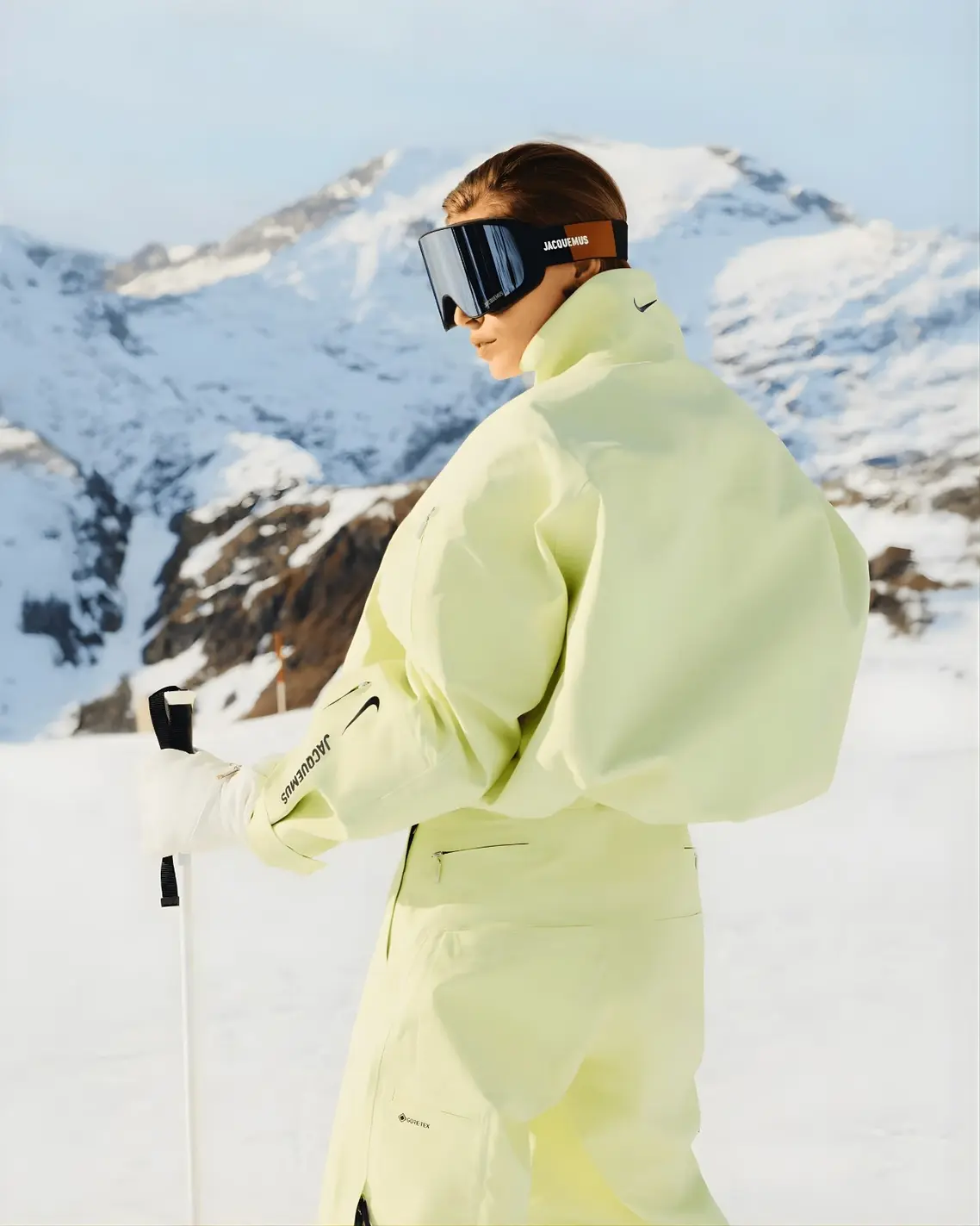 Nike x Jacquemus Ski 2025 skiing