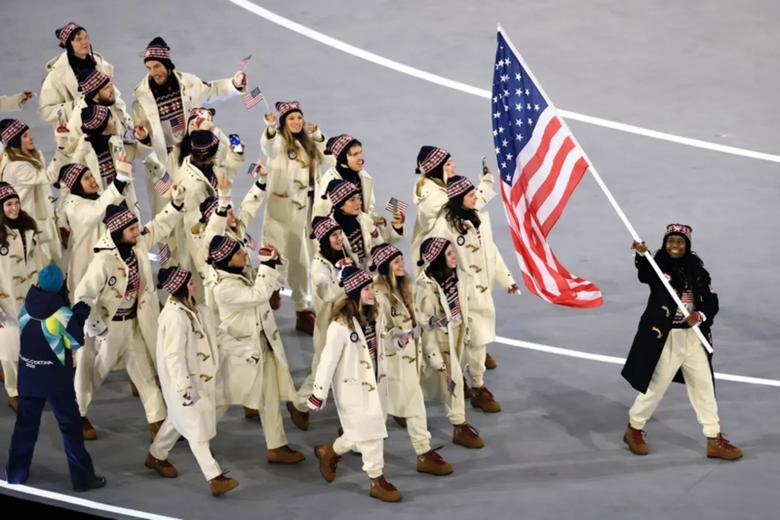 Vittoria Ceretti’s Armani Privé Leads the Olympics Opening