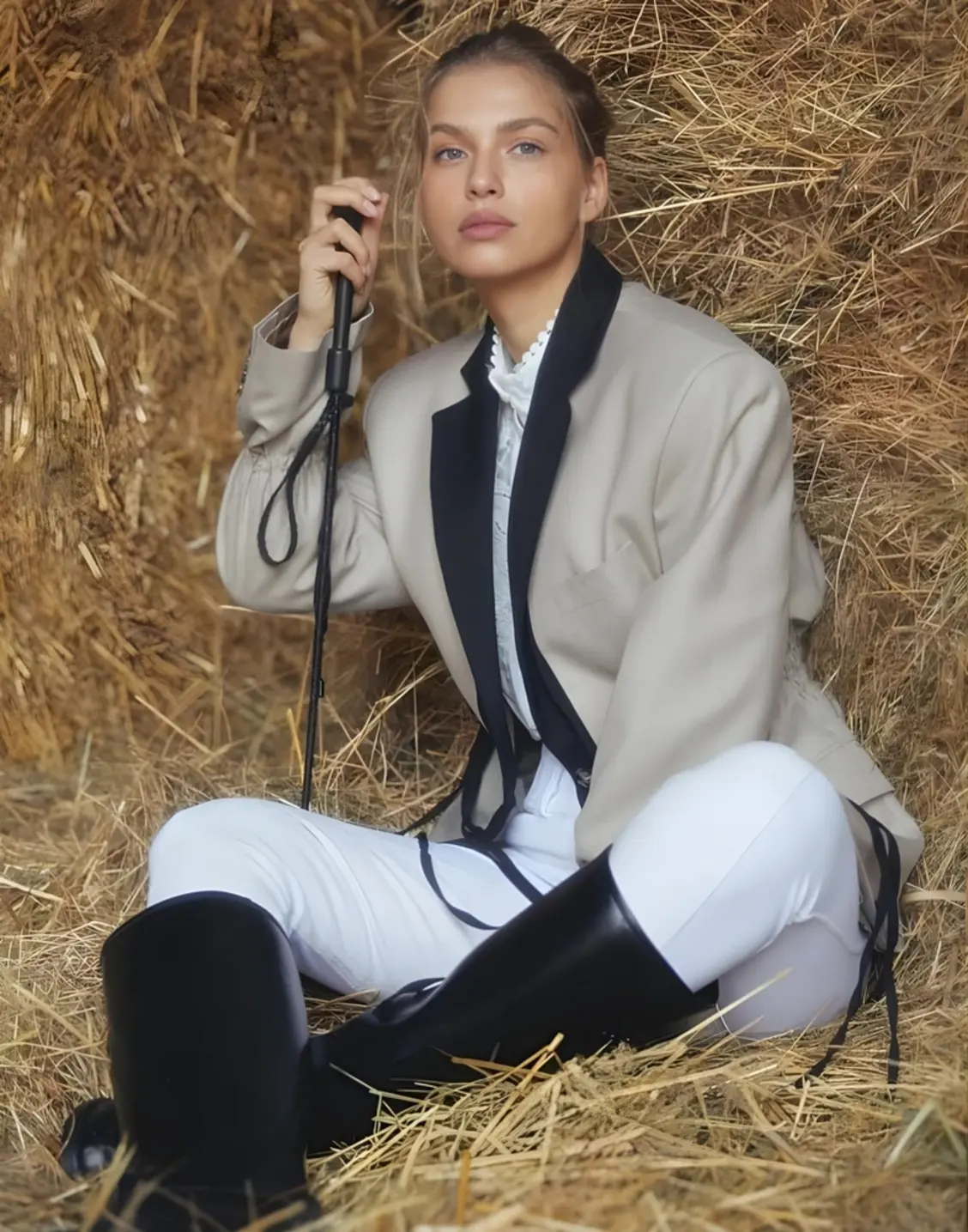 Equestrian Style: Riding Her Horse Into Victory